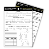 K9 Casualty Card