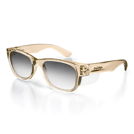 SAFESTYLE 'CLASSICS' CHAMPAGNE FRAME / TRANSITION UV400 LENS