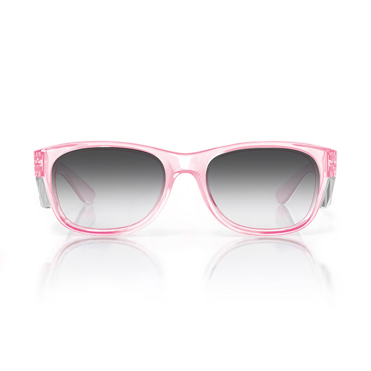 SAFESTYLE 'CLASSICS' PINK FRAME / TRANSITION UV400 LENS