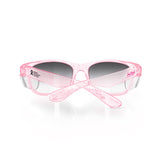 SAFESTYLE 'CLASSICS' PINK FRAME / TRANSITION UV400 LENS