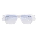 SAFESTYLE 'FUSIONS' CLEAR FRAME / BLUE LIGHT BLOCKING UV400 LENS