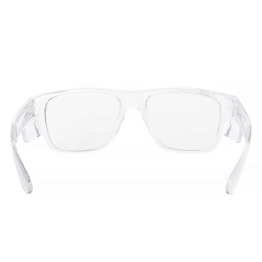 SAFESTYLE 'FUSIONS' CLEAR FRAME / CLEAR UV400 LENS