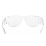 SAFESTYLE 'FUSIONS' CLEAR FRAME / CLEAR UV400 LENS