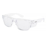 SAFESTYLE 'FUSIONS' CLEAR FRAME / CLEAR UV400 LENS