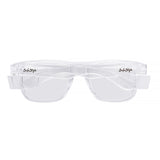 SAFESTYLE 'FUSIONS' CLEAR FRAME / CLEAR UV400 LENS