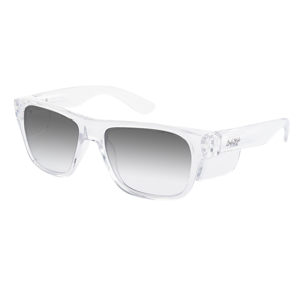 SAFESTYLE 'FUSIONS' CLEAR FRAME / TRANSITION UV400 LENS