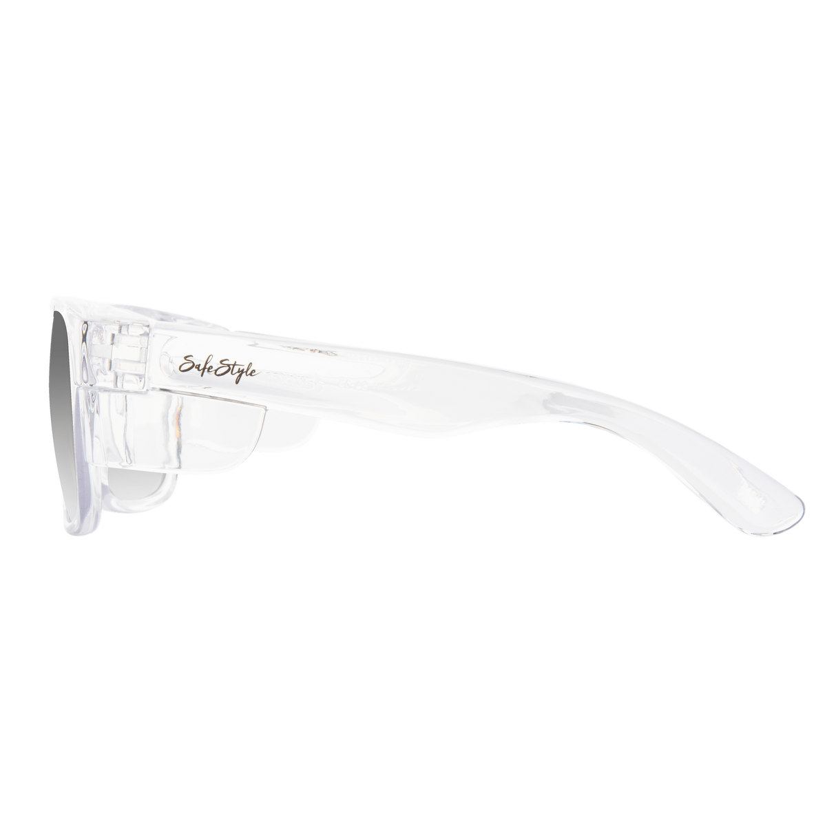 SAFESTYLE 'FUSIONS' CLEAR FRAME / TRANSITION UV400 LENS