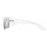 SAFESTYLE 'FUSIONS' CLEAR FRAME / POLARISED UV400 LENS