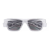 SAFESTYLE 'FUSIONS' CLEAR FRAME / POLARISED UV400 LENS